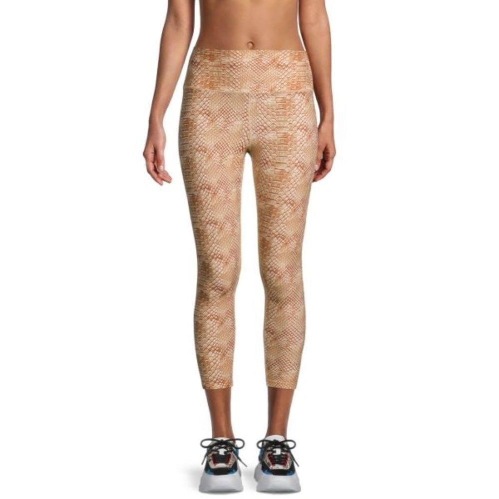 Weworewhat High-Waist Snake-Print Leggings Size Medium New